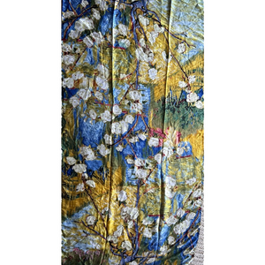 Nwt Scarf Womens Fashion Printed Elegant Lengthened Wrap Soft Shawl All Season